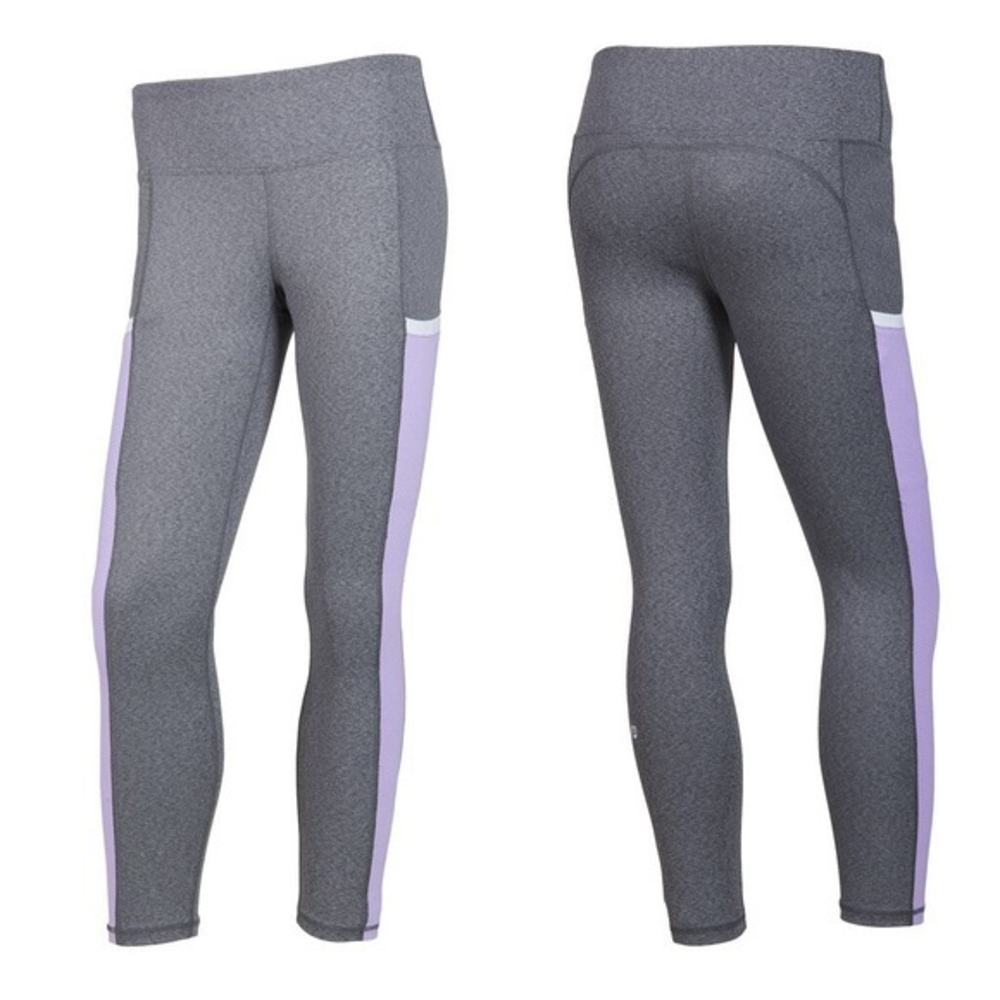 Foot Joy Panel Pocket Golf‎ Leggings Grey Orchid Size Small